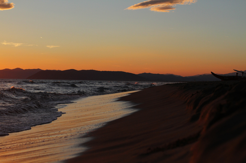 Tramonto | forte dei marmi | versilia | tramonto romantico | tramonto spiaggia | tramonto sul mare