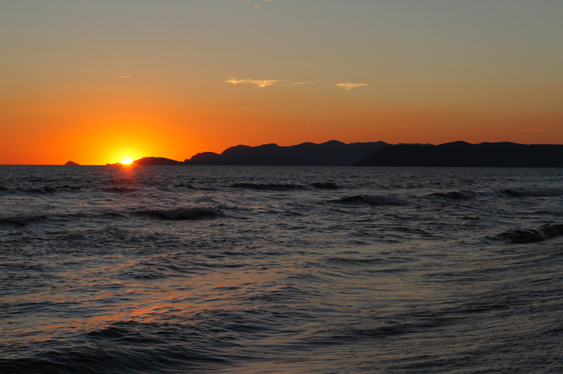 tramonto sul mare | Tramonto | forte dei marmi | versilia | tramonto romantico | tramonto spiaggia 3