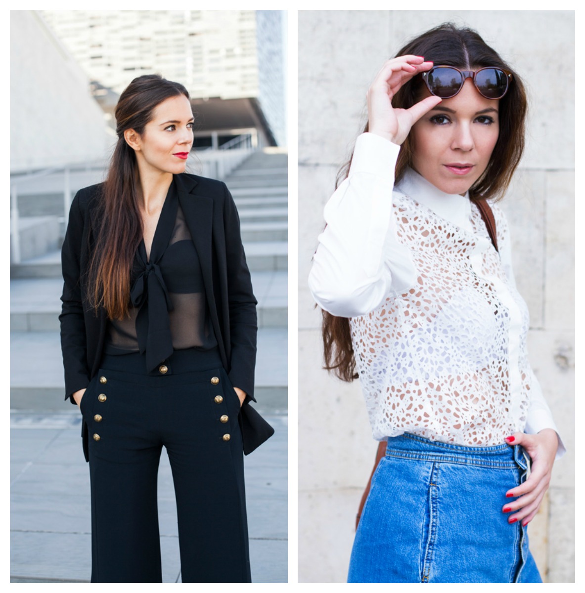 Trasparenze camicie top canotte. Ecco come indossarle nella vita quotidiana. Irene s Closet Fashion blogger outfit e streetstyle Bloglovin