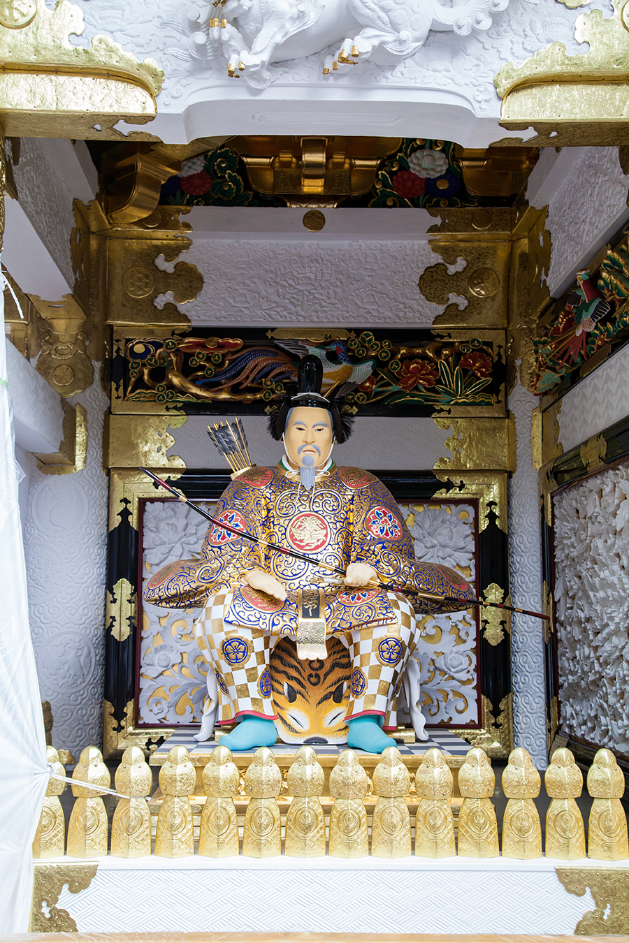 statua samurai a nikko