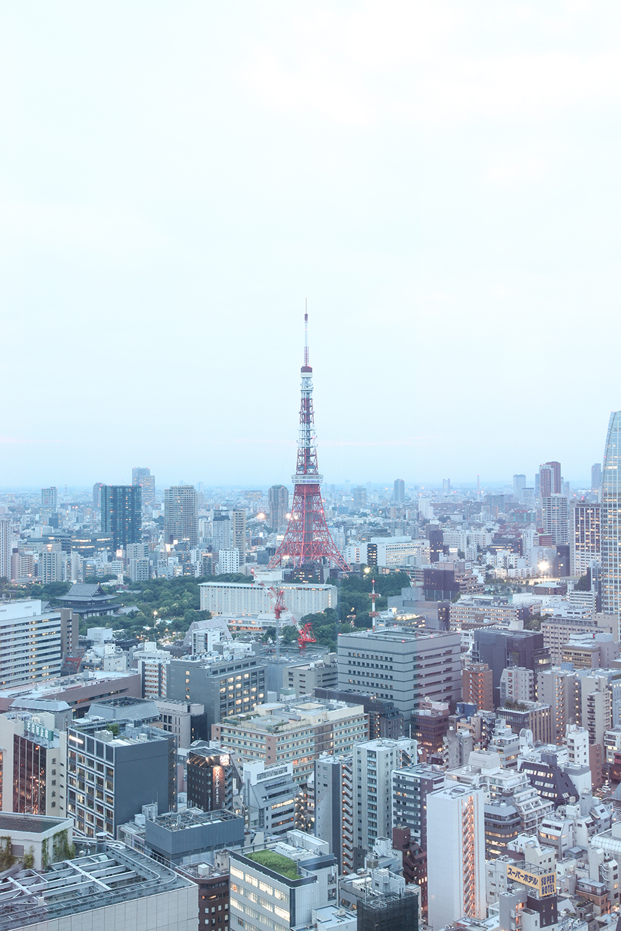 tokyo tower panorama tokyo