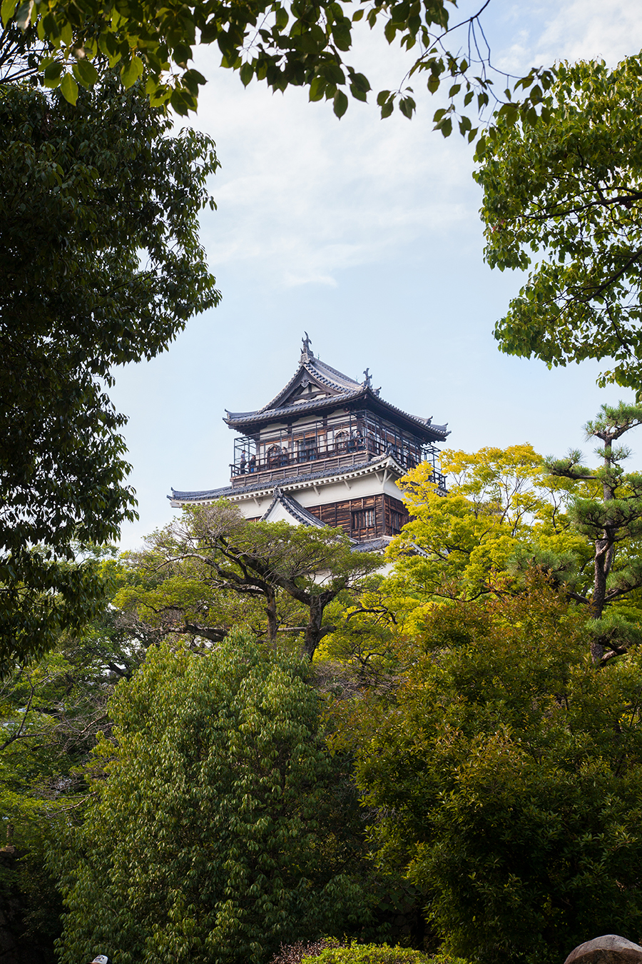 castello di hiroshima giappone