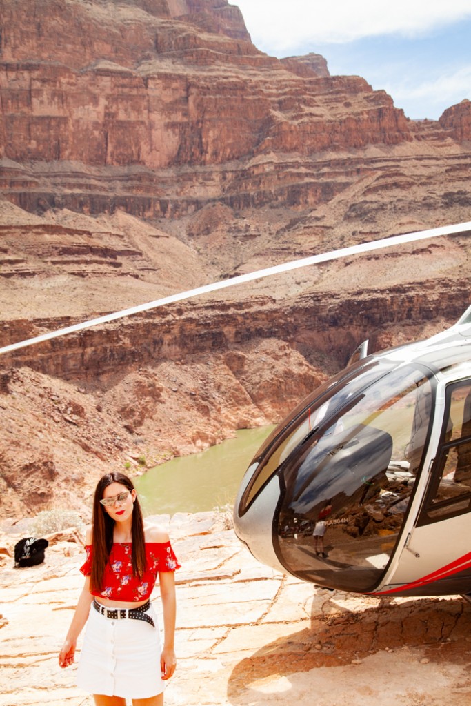giro in elicottero nel grand canyon