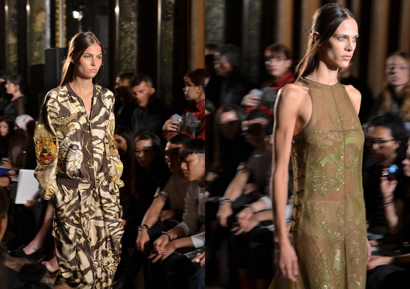 Armani, Pucci, Blumarine, Just Cavalli, Iceberg e Laura