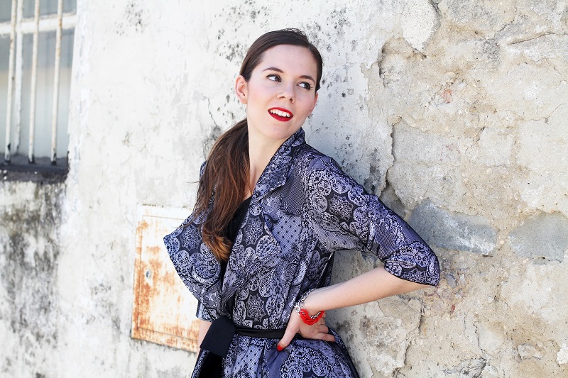 abito di pizzo | vestito pizzo | fashion blogger | fashion blog | irene colzi | irene closet | fashion blogger famosa | rossetto rosso | sorriso | denti bianchi | coda bassa labbra rosse | pettinatura chic | pettinatura facile chic | flooly | ecommerce emergenti 3