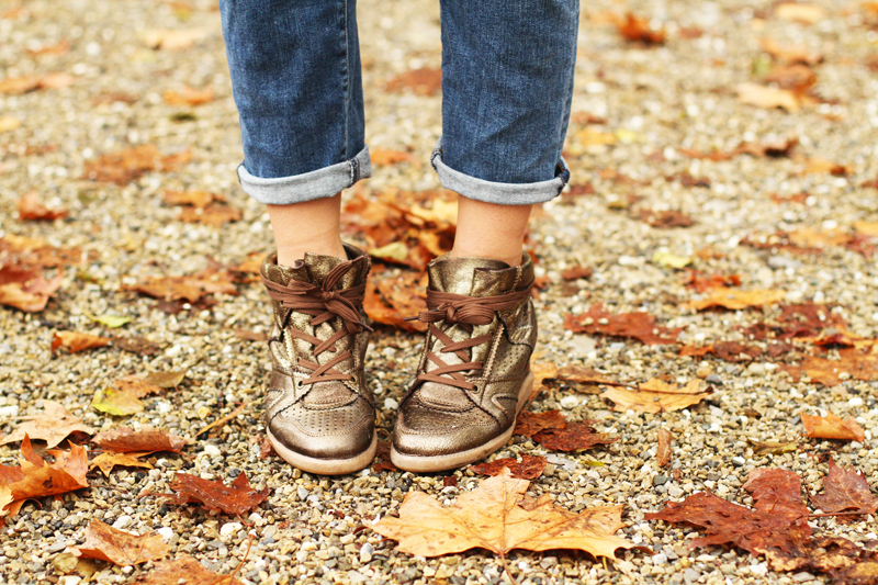 sneakers con la zeppa