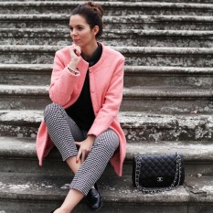 pantaloni pied de poule