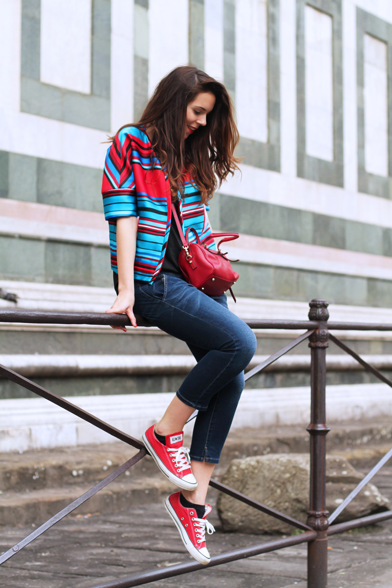 converse rosse
