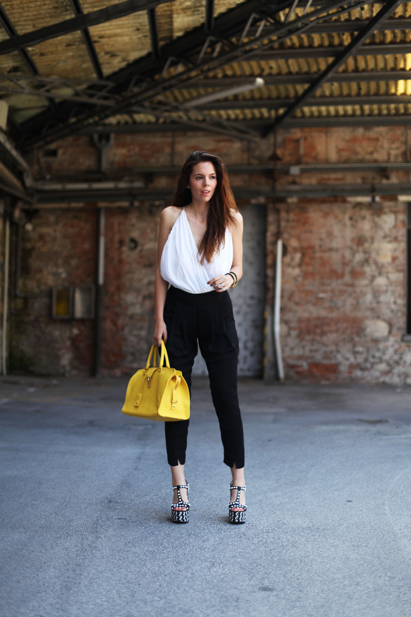 pantalone vita alta