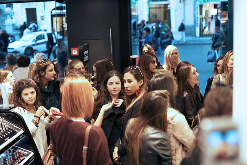 evento dior in sephora roma