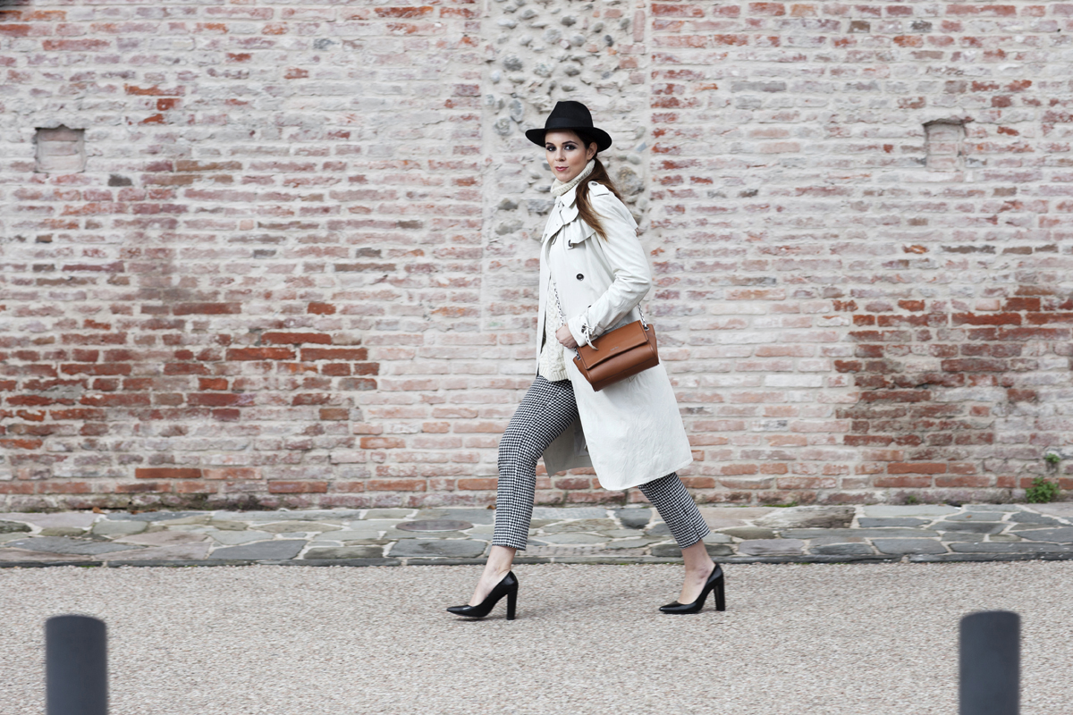 PANTALONI PIED DE POULE