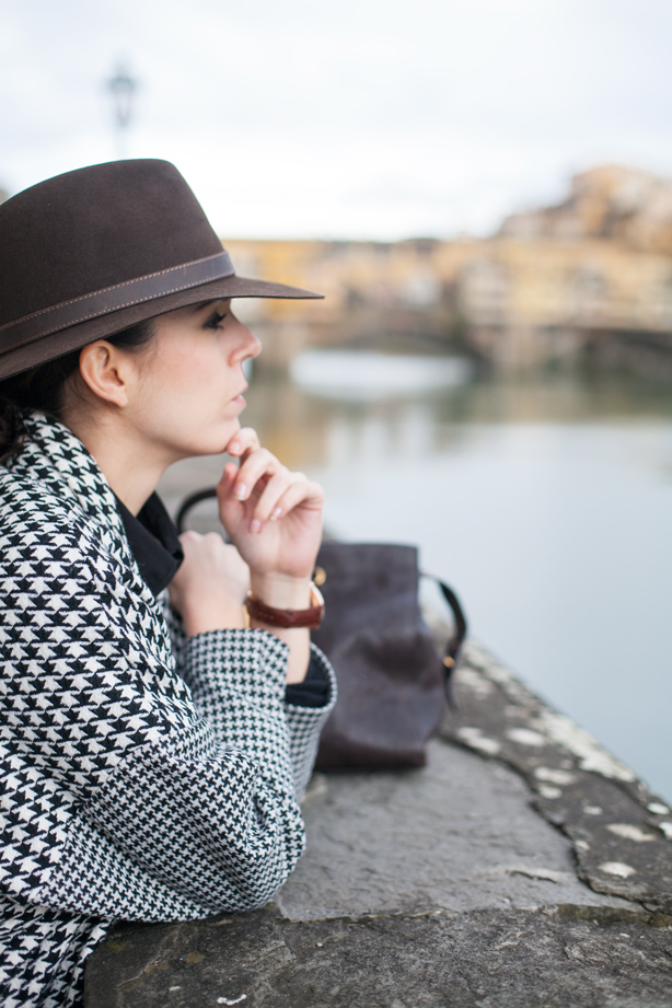 cappello marrone