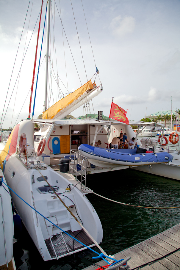 guadeloupe catamaran