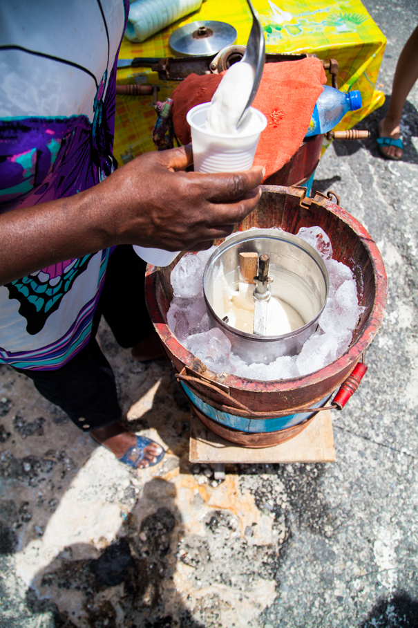 coconut sorbet