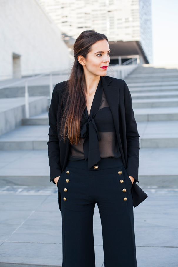 outfit total black