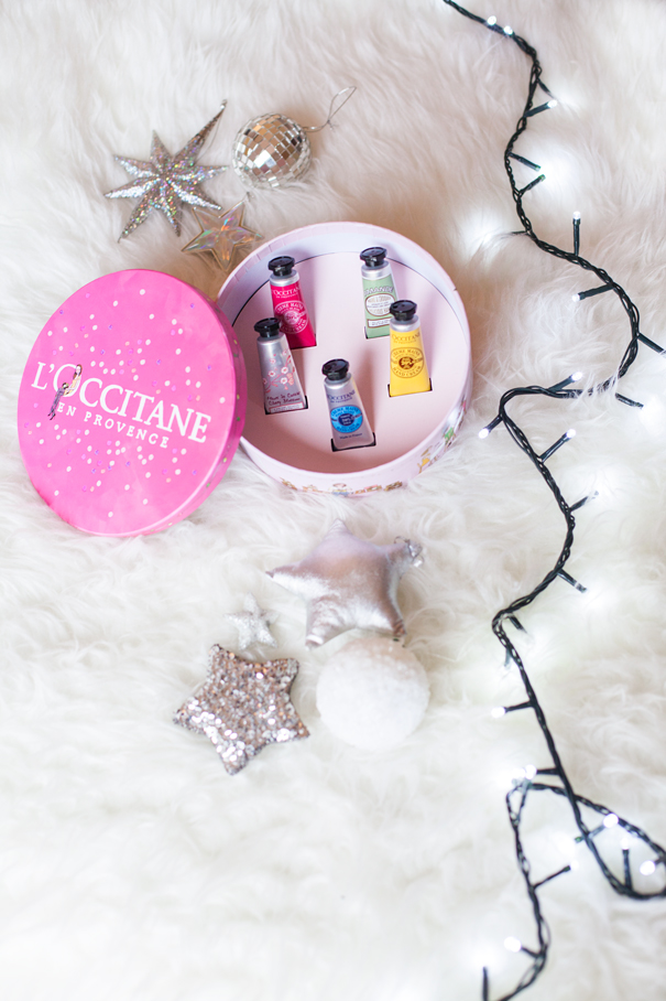 l'occitante box natale creme mani