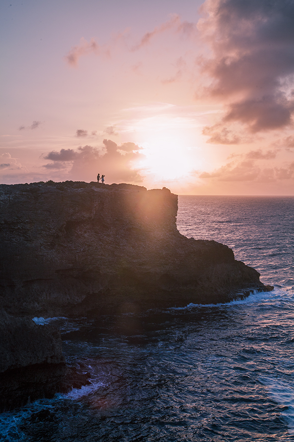 isola di barbados , tramonto a barbados