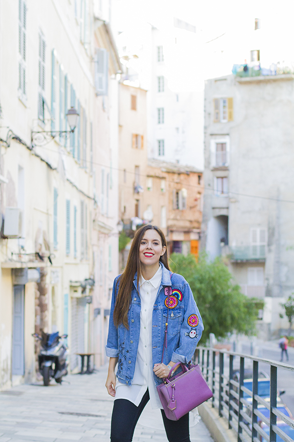giacca in denim personalizzata | giacca di jeans personalizzata | irene colzi | irene's closet | web influencer | italian web influencer