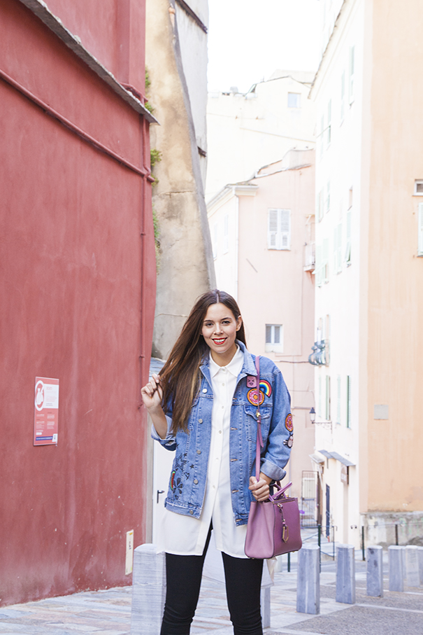 giacca in denim personalizzata | giacca di jeans personalizzata | irene colzi | irene's closet