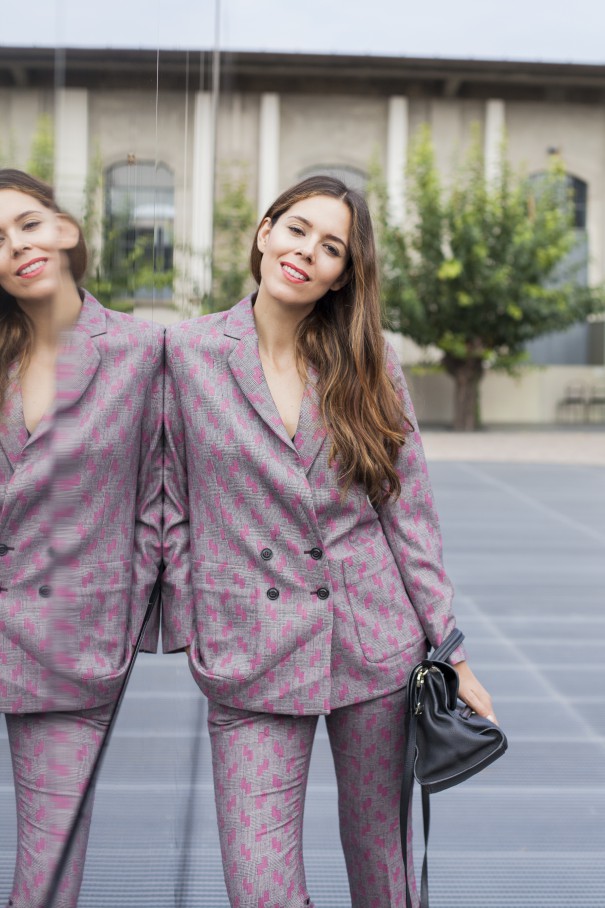 irene colzi tailleur | irene's closet | tailleur stampato