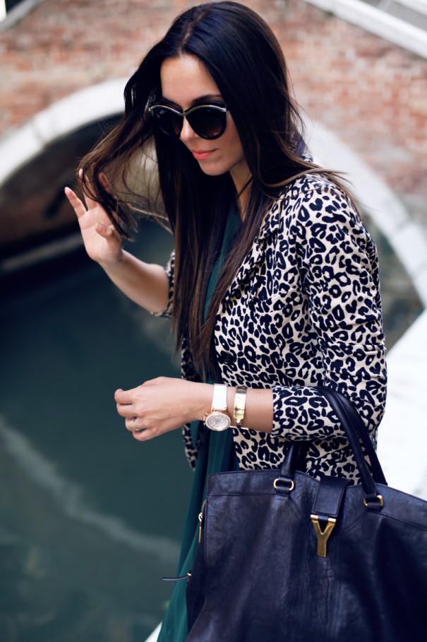 irene colzi | tendenza animalier | cappotto leopardato