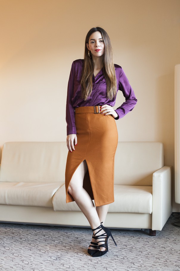 outfit colorato look casual