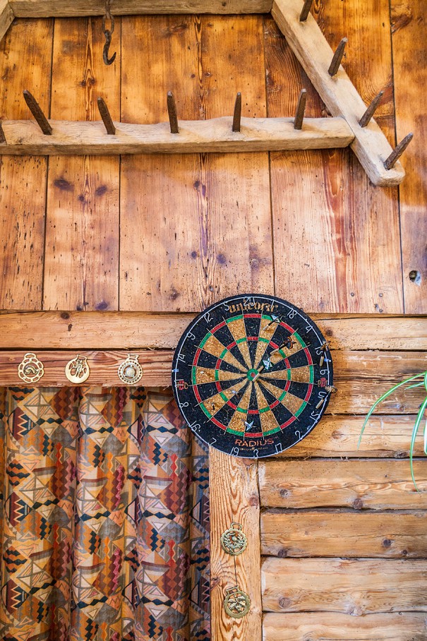 chalet in montagna in alta savoia, freccette