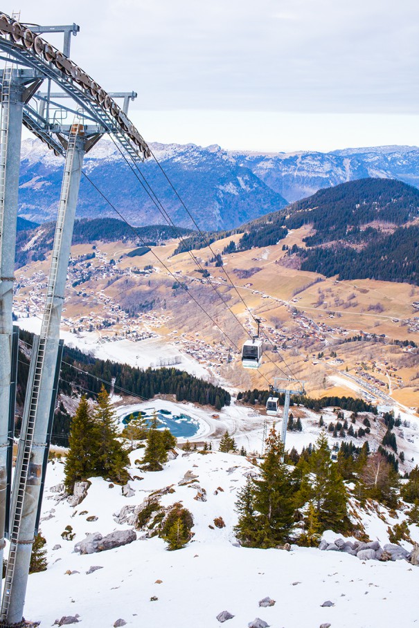 montagna francese la clusaz alta savoia