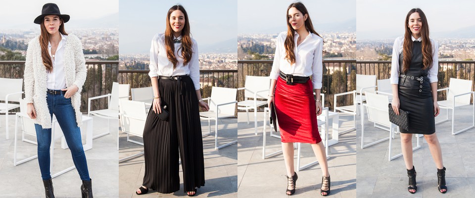 copertina lookbook camicia bianca