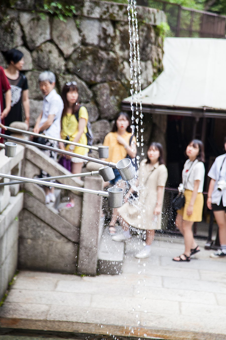 usanze lavaggio delle mani tempio kyoto