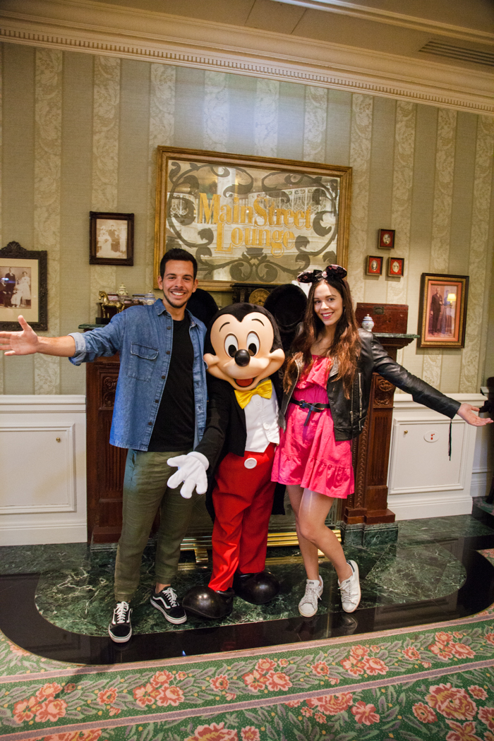 incontro con i personaggi disneyland paris