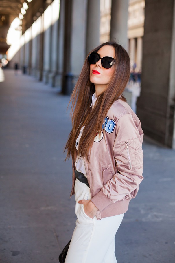 irene colzi irene s closet bomber rosa outfit casual