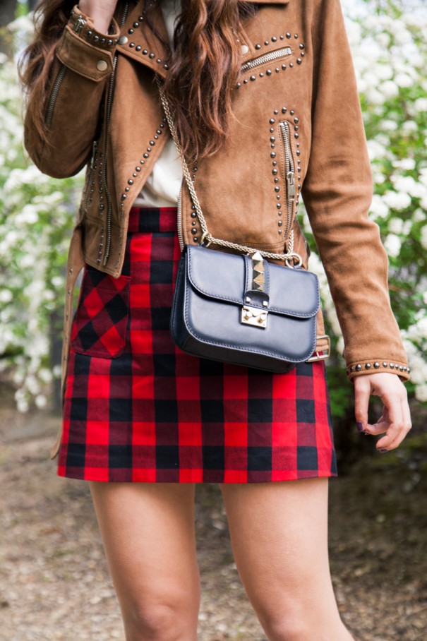 mini gonna tartan