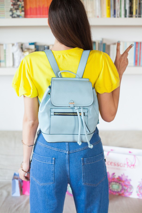 zainetto accessorize azzurro