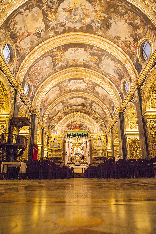 chiesa a malta, chiese a malta, interno chiesa