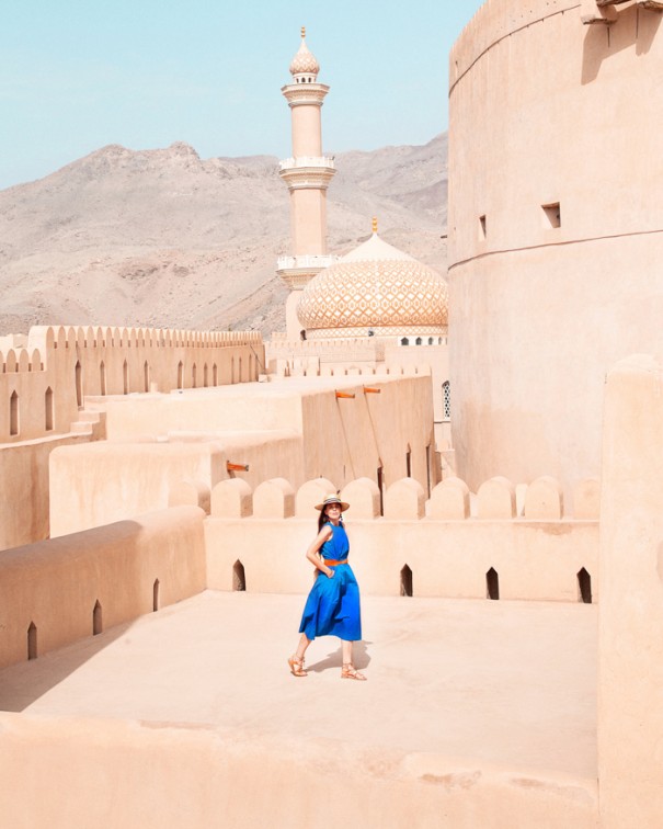 irene colzi web influencer deserto oman