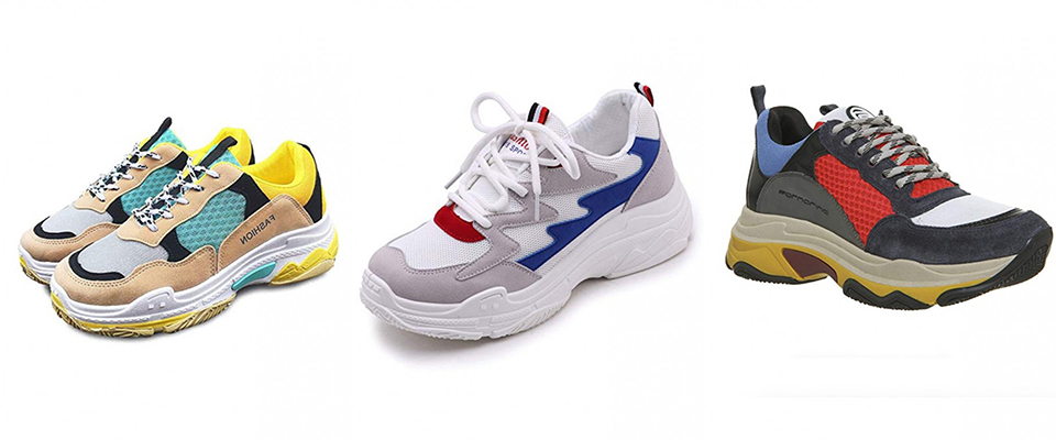 chunky sneakers