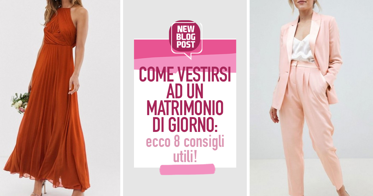 dress code matrimonio mattina