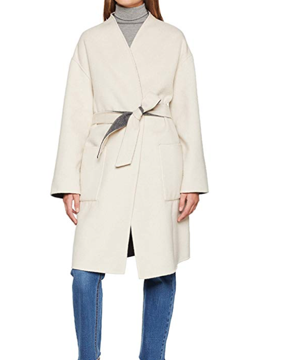Cappotto vestaglia bianco