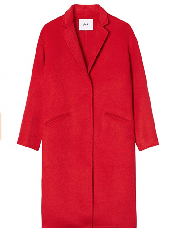 cappotto coloratissimo rosso