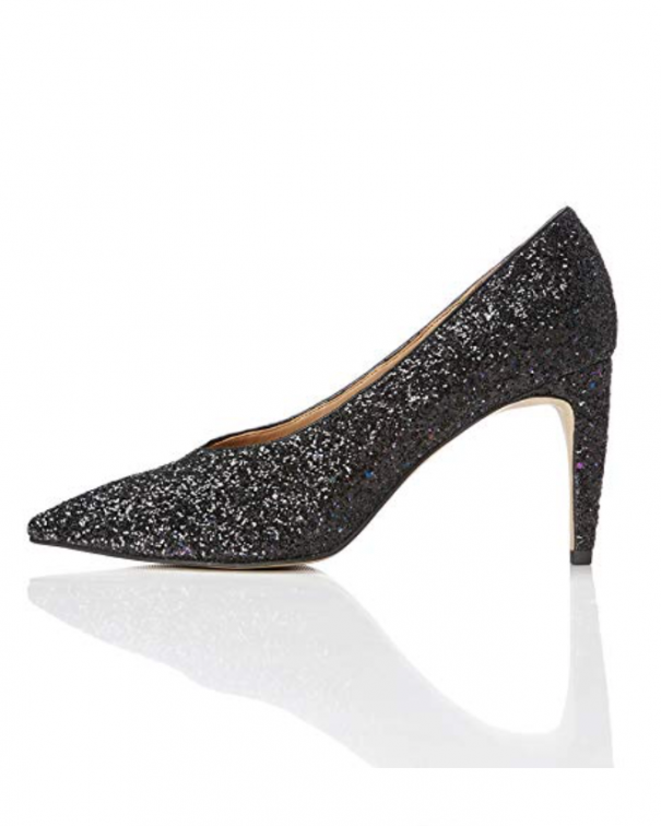 glitter decollete