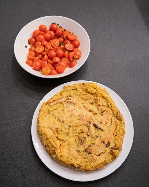 ricetta frittata di farina di ceci senza uova